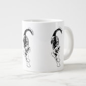 スローストレッチタブビーキャットマグ ジャンボコーヒーマグカップ (正面右)