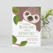 スロースパーティの招待状 招待状 (スタンド正面)