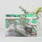 スロースパーティの招待状 招待状 (スタンド正面)