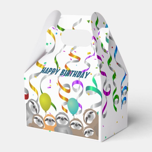 スロースパーティー紙吹雪バルーン巻きストリーマー フェイバーボックス (裏面サイド)