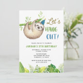 スロースパーティー | スロッつるスボーイ誕生日パーティー 招待状 (スタンド正面)