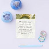 スロースピン – フラクタルアート チラシ (シングル)