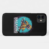 スロースピード記録の破れ Case-Mate iPhoneケース (裏面(横))