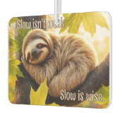 スロースベビースリーピングinツリー引用文車 カーエアーフレッシュナー (左)