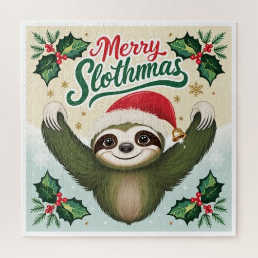 スロースメリークリスマス ジグソーパズル (縦)