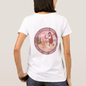 スロースランニングのチームランナおもしろいーズ Tシャツ (裏面)