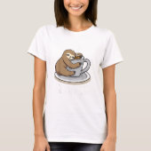 スロースリープ コーヒーカップ スロフィT Tシャツ (正面)