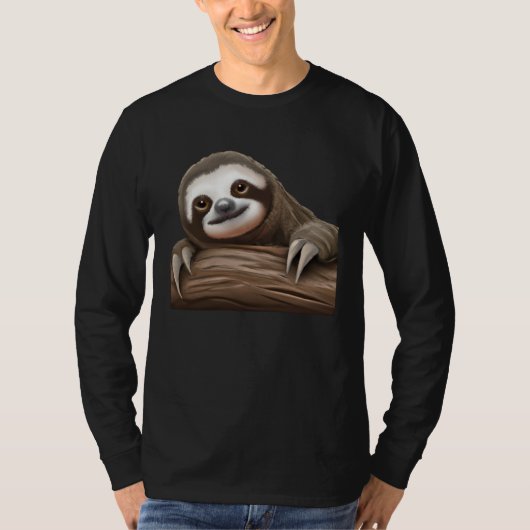 スロースレッド+野生動物+愛+動物+鼻+福祉+デー+キ Tシャツ (正面)