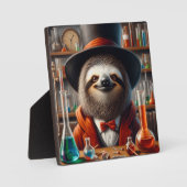 スロース不機嫌科学者 フォトプラーク (正面)