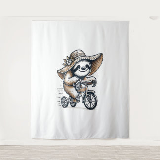 スロース乗用バイク タペストリー