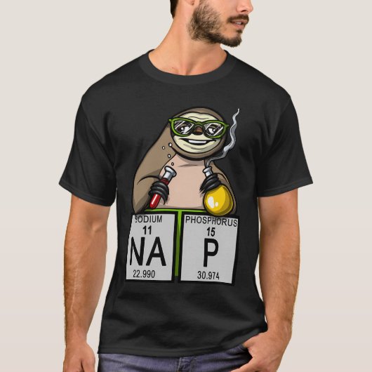 スロース化学お昼寝 Tシャツ (正面)