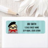 スロース差出人住所ラベル ラベル (インサイチュ)