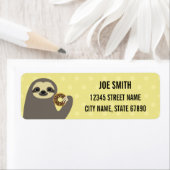 スロース差出人住所ラベル ラベル (インサイチュ)