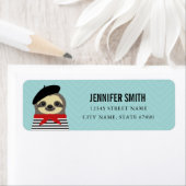 スロース差出人住所ラベル ラベル (インサイチュ)