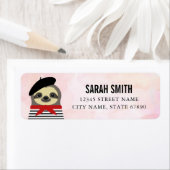 スロース差出人住所ラベル ラベル (インサイチュ)