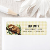 スロース差出人住所ラベル ラベル (インサイチュ)