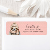 スロース差出人住所ラベル ラベル (インサイチュ)