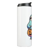 スロース幽霊ハロウィンオーバーサイズTシャツ タンブラー (回転左)