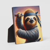 スロース忍者 フォトプラーク (正面)