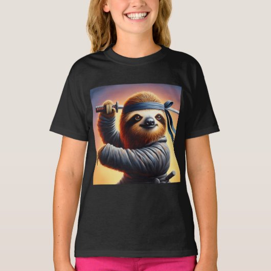 スロース忍者 Tシャツ (正面)