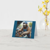 スロース整備士 カード (黄色い花)