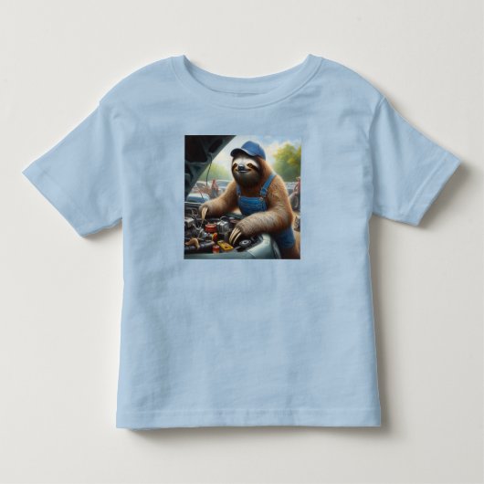 スロース整備士 トドラーTシャツ (正面)