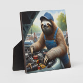 スロース整備士 フォトプラーク (正面)