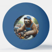 スロース整備士 卓球ボール (裏面)