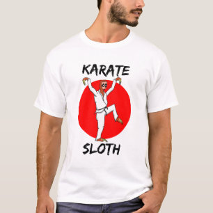 スロース空手日本国旗 Tシャツ