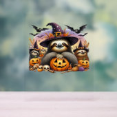 スロース美クラシックしい怠け癖Tシャツ_2 アクリルサイン (ニュートラル)