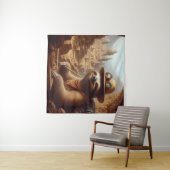 スロース考古学者 タペストリー (インサイチュ(横))