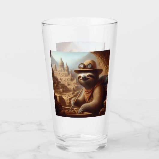 スロース考古学者 タンブラーグラス (正面)