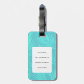 スロース荷物タグ ラゲッジタグ (裏面縦)