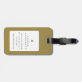 スロース荷物タグ ラゲッジタグ (裏面横)