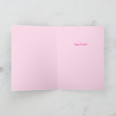 スロース誕生日カード カード (内部)