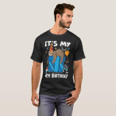 スロース誕生日コスチュームOuのための私の4歳の誕生日 Tシャツ (正面フル)