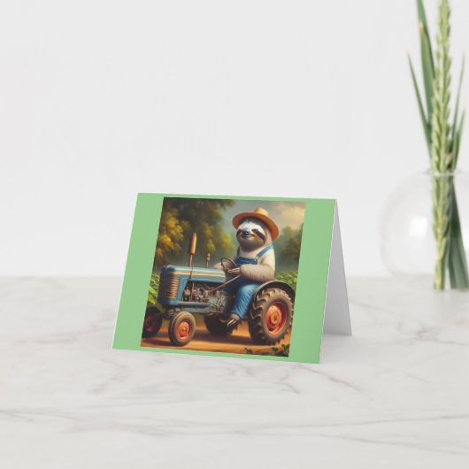 スロース農家 カード (正面)