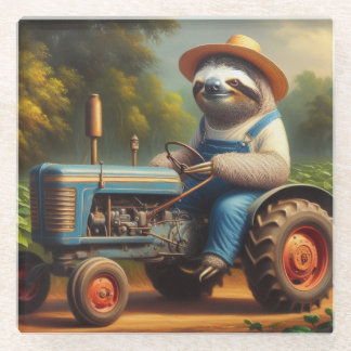 スロース農家 ガラスコースター