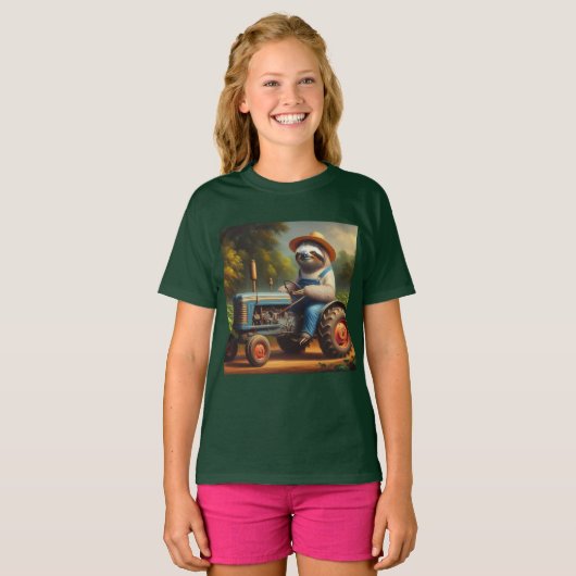 スロース農家 Tシャツ (正面フル)