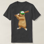 スロース野球こうもり Tシャツ (デザイン正面)