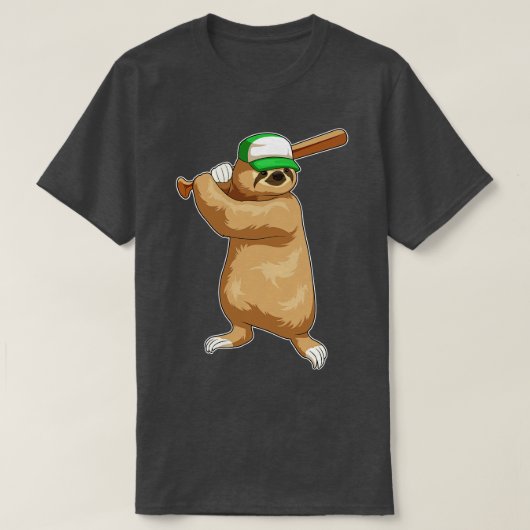 スロース野球こうもり Tシャツ (デザイン正面)