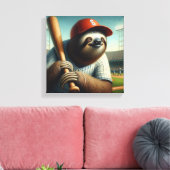 スロース野球選手 キャンバスプリント (インサイチュ (リビング))