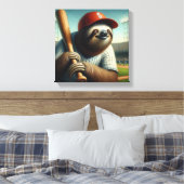 スロース野球選手 キャンバスプリント (インサイチュ (寝室))