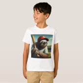 スロース野球選手 Tシャツ (正面フル)