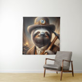 スロース金ゴールド鉱夫 タペストリー (インサイチュ)