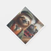 スロース鉄道技師 スタンダードランチョンナプキン (角)