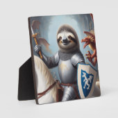 スロース騎士のドラゴン退治 フォトプラーク (正面)