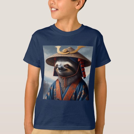 スロース・サムライ Tシャツ (正面)