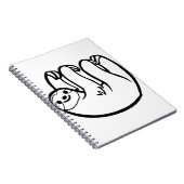 スロース – スロースおもしろい ノートブック (右側)