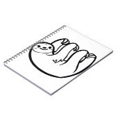 スロース – スロースおもしろい ノートブック (左側)